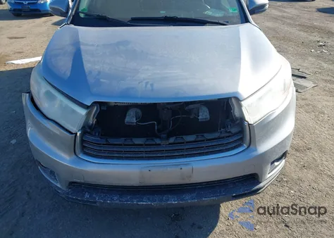 2014 Toyota Highlander Xle V6 из США, поврежденный, VIN 5TDJKRFH3ES019596